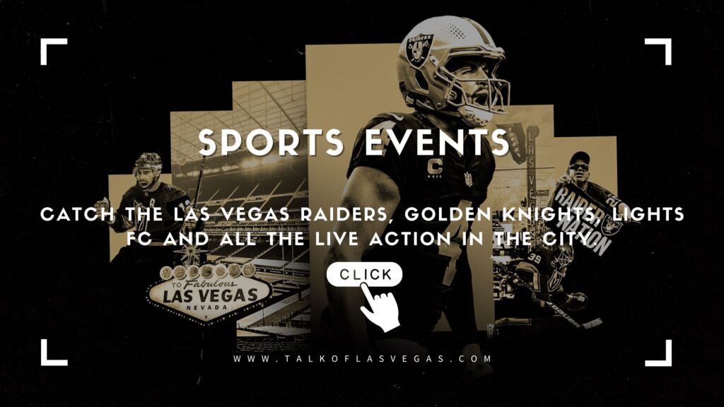 Web Banner Talk of LAS VEGAS -Sports-Events-raiders-Golden Knights- Lights FC